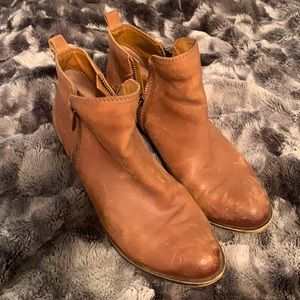 Lucky Brand leather booties